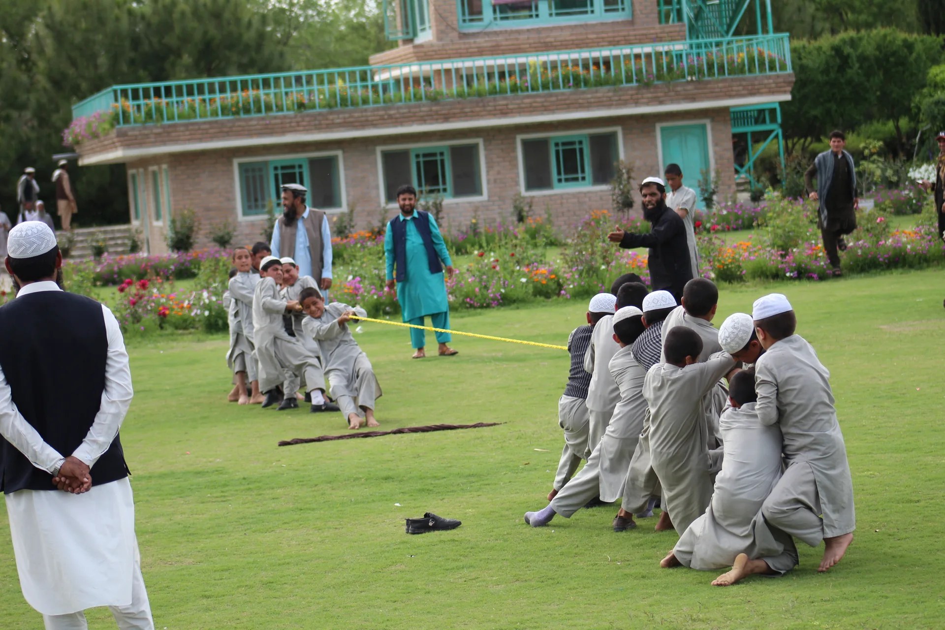 Traditional games competitions among school students